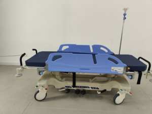 เตียงรถเข็นฉุกเฉินทางการแพทย์เปลพับได้สำหรับผู้ป่วยรถพยาบาลทางการแพทย์เคลื่อนย้ายได้ - Product Image 5