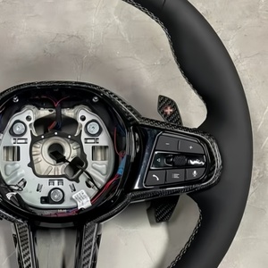 Volante Deportivo CS <span class=keywords><strong>en</strong></span> Oferta con Palanca de Cambios para <span class=keywords><strong>BMW</strong></span> G80 G82 G20 G30 F80 F82 F87 F12 F20 F33 M3 M4 M5 M6 X5 X6 F30 F10 - Product Image 3