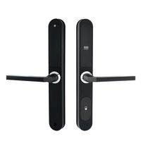 Cerradura de Puerta de Madera para Hotel, Estilo Europeo, Delgada, con RFID, con Sistema de Tarjeta Inteligente