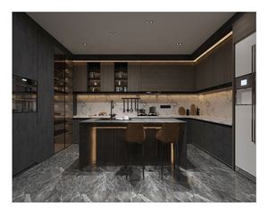 Điện Kéo ra Món Ăn Giá Cảm Ứng Thông Minh Cảm Biến Tempered Glass Gola Hồ Sơ Nhà Bếp Tự Chọn Tủ Xử Lý Sang Trọng - Product Image 4