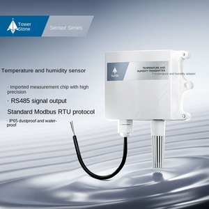 Độ chính xác cao RS485 hiển thị kỹ thuật số không thấm nước nhà kính nhiệt độ độ ẩm Meter cảm biến từ sậy chuyển đổi cho - Product Image 4