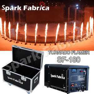 रिप्रूफ फ्लैमर मशीन 180 ° सीधे 10 मीटर की लौ दोहरी इग्निशन और स्पार्क फैला से तेज प्रतिक्रिया - Product Image 4