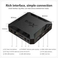 Boîtier TV X96Q Android 10.0 Allwinner H313 Quad Core 2 Go 16 Go Lecteur multimédia intelligent Stable WiFi 2,4 GHz Mini décodeur TV en gros