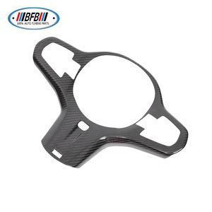 Cadre de <span class=keywords><strong>volant</strong></span> de voiture en fibre de carbone sèche véritable M Couverture intérieure de style sport pour <span class=keywords><strong>BMW</strong></span> Série 5 G30 <span class=keywords><strong>X3</strong></span> G01 X4 G02 GT 2017up - Product Image 3