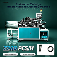 Línea de Ensamblaje de Válvulas de Alta Velocidad XUNNUO Personalizada, Alimentación Automática, Controlada por PLC, Accionada por Motor, 220V, 1 Año de Garantía