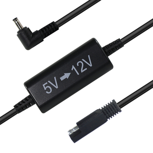 SAE 5V đến 12V dc-sae Điện áp bước lên Cáp chuyển đổi, SAE đến 12V DC 5.5x2.1mm 5.5x2.5mm 3.5x1.35 Bộ chuyển đổi - Product Image 4