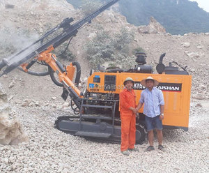 حفارة كايشان الثقيلة للمناجم، حفارة DTH بعمق 25 مم، حفارة زاحفة لحفر الصخور والمحاجر وآبار تفجير المناجم الذهبية للبيع - Product Image 6