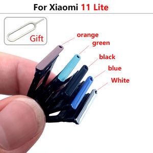 Accessori dell'adattatore del supporto dello Slot del vassoio della scheda SIM per Xiaomi <span class=keywords><strong>Mi</strong></span> 11T <span class=keywords><strong>11</strong></span> <span class=keywords><strong>Lite</strong></span> 12 pezzi di ricambio del cellulare pezzi di ricambio del telefono cellulare - Product Image 2