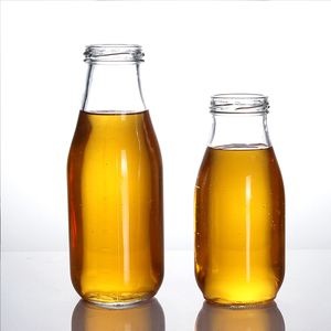 Cao Cấp Tái Sử Dụng 250Ml 330Ml 500Ml Thủ Công Thiết Kế Cho Đồ Uống Mứt Lưu Trữ Rõ Ràng Chai Thủy Tinh - Product Image 3