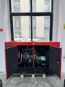 Generador Diésel Silencioso de 30kW/37.5kVA, Trifásico, Arranque Eléctrico para Uso Agrícola y Comercial - Product Image 6