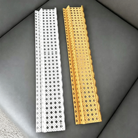 Supports de Mahjong en Acrylique Effet Rotin 20 Pouces, Bords Ondulés Creux en Forme de U, avec Poussoirs pour Jeu de Mahjong Américain