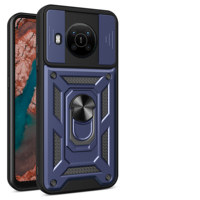 Camera Shield Lens Protector Ring Armor Phone Shell for Nokia G10 G20 C10 C30 Phone Cover for Nokia X100