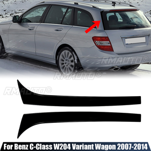 สปอยเลอร์ข้างกระจกหลังรถยนต์สำหรับเบนซ์ ซี-คลาส W204 รุ่นแวนการ์ต ทราเวล ปี 2007-2014 C200 C260 สปอยเลอร์ข้างหลังแบบแคนาร์ด สปลิตเตอร์ - Product Image 1