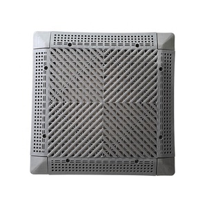 Baldosas de suelo de garaje antideslizantes autoperforadas de 40x40cm modernas, 20mm PP, clic juntos, uso interior y exterior, diseño gráfico - Product Image 4