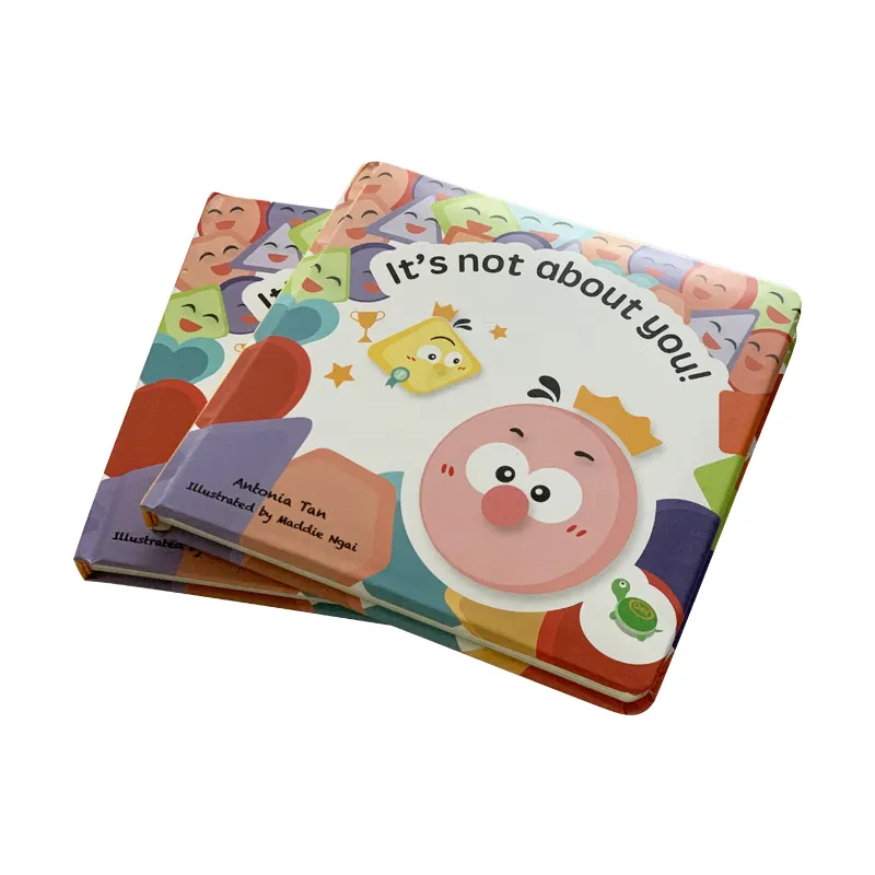 Hoge Kwaliteit Hardcover Met Spons Foam Board Pagina 'S Kinderen Board Boek Afdrukken Op Vraag