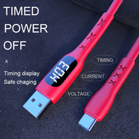 Chargeur USB en cuivre pur avec câble à minuterie, appareil de charge USB portable et pratique