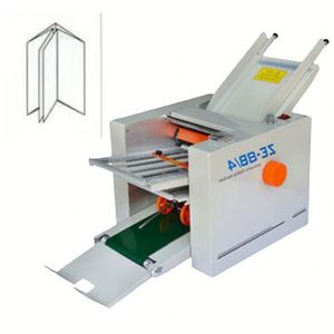 Automated PLC-Controlled <b>A3</b> <b>Paper</b> Folding and Creasing Machine with 80m/min Capacity for Manual Production - Product Image 5