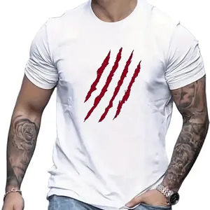 Фабрика Индивидуальный размер логотип простой печати мужские футболки