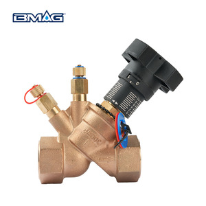 BMAG <strong>HVAC</strong> System Double Regulating Balance <strong>Flow</strong> <strong>Meter</strong> Valve Manual C83600 Bronze Balancing Valves - Product Image 5