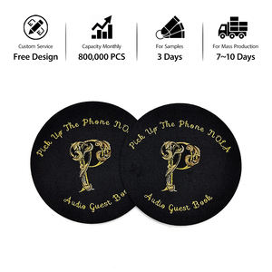 カスタム環境にやさしい3Dシェニール刺繍ロゴ帽子パッチパーソナライズ花ハート形バッグ用 - Product Image 6