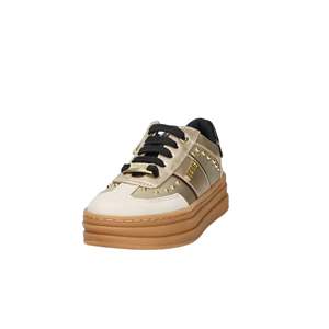 Sneakers Ferre da Ragazza con Suola Spessa Dorata, Scarpe Sportive alla Moda - Product Image 2