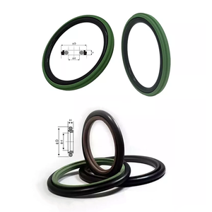 Industrial GSJ <b>Rod</b> Step Seal and SPGO Piston Seal Kit for Heavy Duty Excavator Hydraulic Cylinders - Product Image 6