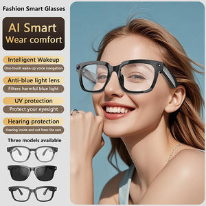 Último producto, 12MP, fotografía, impermeable, estándar, <span class=keywords><strong>Bluetooth</strong></span>, inalámbrico, <span class=keywords><strong>gafas</strong></span> inteligentes AI, <span class=keywords><strong>gafas</strong></span> inteligentes con cámara - Product Image 4