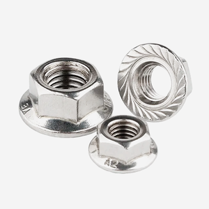 Écrou à bride haute résistance ANSI B18.2.2 en acier au carbone/acier allié/acier inoxydable de grade 10.9, zingué, à haute ténacité - Product Image 4