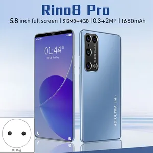 Rino8 Pro điện thoại thông minh <span class=keywords><strong>MTK6572</strong></span> lõi kép 5.8 inch 4GB RAM 64GB Rom Android 8 + 13MP máy ảnh 4800mAh pin mặt ID vân tay - Product Image 3