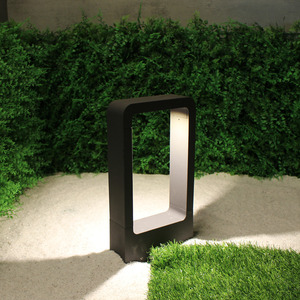 Lampe de jardin LED en aluminium COB, étanche, carrée, pour l'extérieur, éclairage de pelouse, éclairage de cour, style industriel - Product Image 3