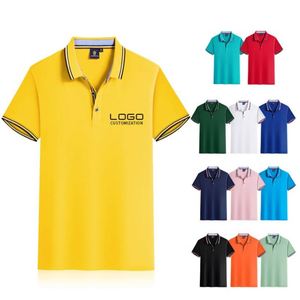 Camiseta Polo Deportiva de Algodón para Hombre de Alta Calidad al por Mayor - Product Image 4