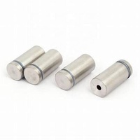 Supports en acrylique multicolore avec attache cachée en acier inoxydable Matériel de fixation facile pour plexiglas