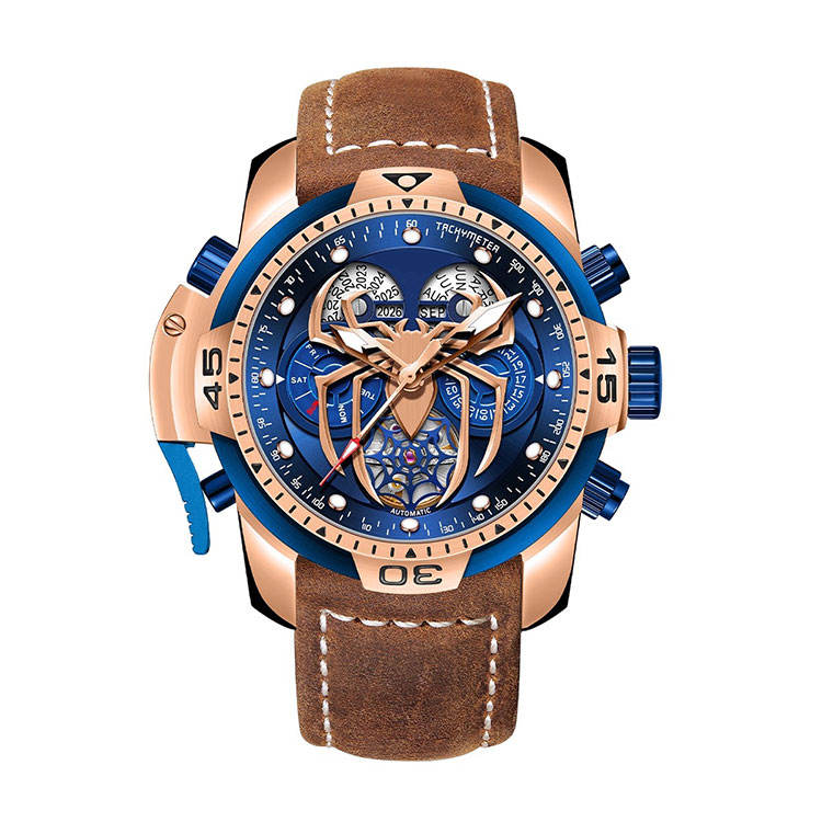 สีส้ม + น้ำเงิน