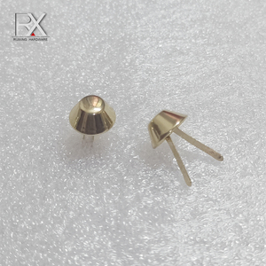 Logam Emas 20 Mm Tas Perangkat Keras Tombol Paduan Tas Bagian Tag Tas Aksesoris Logam Disikat Warna Fitting Gesper Gesper