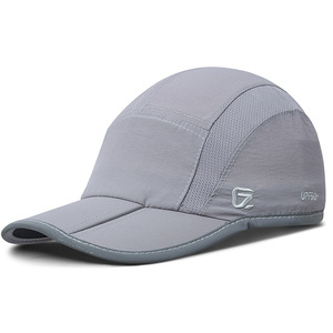 Berretto da Baseball da esterno in Nylon primavera estate parasole 30% pieghevole ad asciugatura rapida traspirante regolabile Unisex cappello da corsa Unisex - Product Image 3
