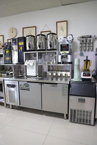 Equipo de té de burbujas comercial Barra de mostrador Juego completo Máquina de té Boba Tienda de té de burbujas Cafetería - Product Image 3