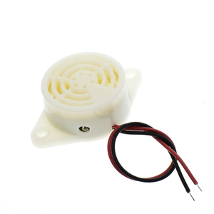 สีขาว DC3V-24V บัซเซอร์แบบแอคทีฟส่งเสียงบี๊บต่อเนื่องแบบสากล SFM-27 - Product Image 2