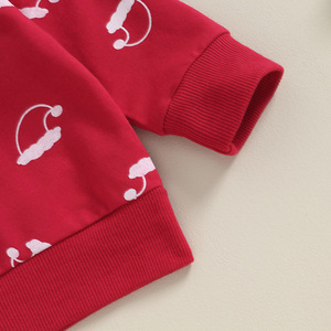 RTS Noël Vente en gros Ensembles de vêtements pour bébés à manches longues Ensemble de <span class=keywords><strong>sweat</strong></span>-shirt 2 pièces pour garçons et filles d'automne - Product Image 5
