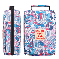KALOUR-Ensemble de 72 crayons de couleur avec 72 crayons de couleur professionnels et mine souple pour croquis, dessin, peinture et coloriage