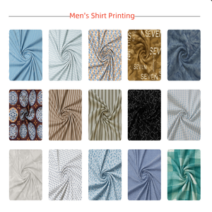 Chất Lượng Cao Kỹ Thuật Số In Polyamide Spandex Thông Minh Vải Cho Áo Sơ Mi 4 Cách Căng Vải Mens Polo Áo Sơ Mi Vải - Product Image 5