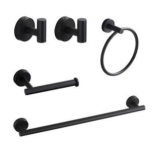 Perchero de Pared sin Perforaciones con Acabado en Níquel, Diseño Moderno para Baño, Vestidor - Product Image 4