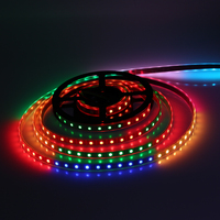 Bande LED RGB adressable IP67 pour boîte de nuit, club de karaoké, rétroéclairage TV, SM16703 TM1903 WS2811, connectivité USB, télécommande, cuivre