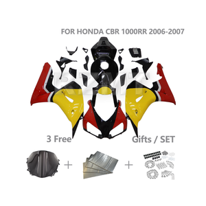 Kit de carénages pour HONDA CBR1000RR 2006 2007 CBR 1000RR, kit de carénage de moto personnalisé, ensemble de pièces de carrosserie en ABS injecté H1007-1002b - Product Image 1