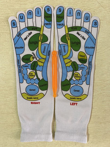 Kit Massaggiatore per Riflessologia <span class=keywords><strong>e</strong></span> Agopressione Plantare per la Gestione Quotidiana del Dolore, con Calzini Modello Punti di Agopuntura <span class=keywords><strong>e</strong></span> Trigger Point - Product Image 3