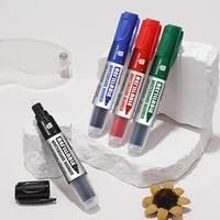 Marqueurs pour tableau blanc HB HB-B1110, grand format, à base d'huile, rechargeables, pour le bureau et l'école, avec emballage en boîte de couleur