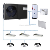 Chauffe-eau Midea 12 kW 5 CV 3,5 tonnes 220 V 50 Hz MHC-V12WD2RN7, pompe à chaleur air-eau DC Inverter R290, système split pour la maison