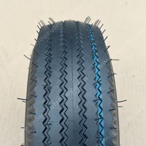 Roue de pneu en caoutchouc gonflable pneumatique de 10 ''décalée 4.10/3.50-4 avec roulements pour chariot à main camion jardin remorque chariot utilitaire - Product Image 4