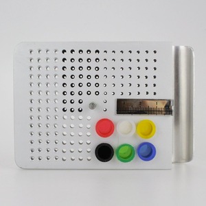 Dental Bur Holder Block <b>Reamers</b> Files Gutta Percha Point with a Ruler - Product Image 5