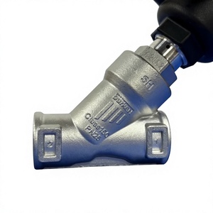 วาล์วแบบมุมตั้ง Burkert รุ่นดั้งเดิม 00178693 DN40 เกลียวเกลียว SS316 ซีล PTFE สำหรับน้ำ ไอน้ำ และสารเคมี - Product Image 5