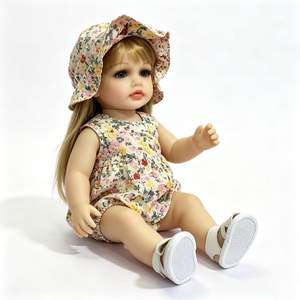Poupée Bébé Reborn Fille Personnalisée, Réaliste en Vinyle, Rembourrage Coton PP, Hauteur 31cm-50cm, Articulée pour Jeu d'Imitation - Product Image 5